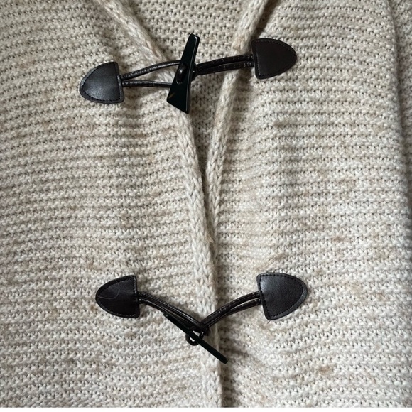 Hooded Wool Sweater -m - Picture 3 of 5